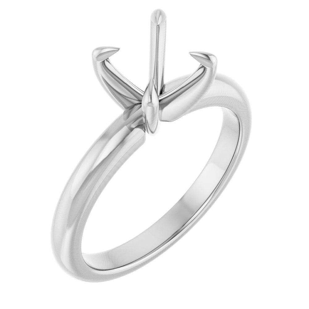 Claw-Prong Solitaire Engagement Ring