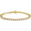 Natural Diamond Line Bracelet (Style 653702)