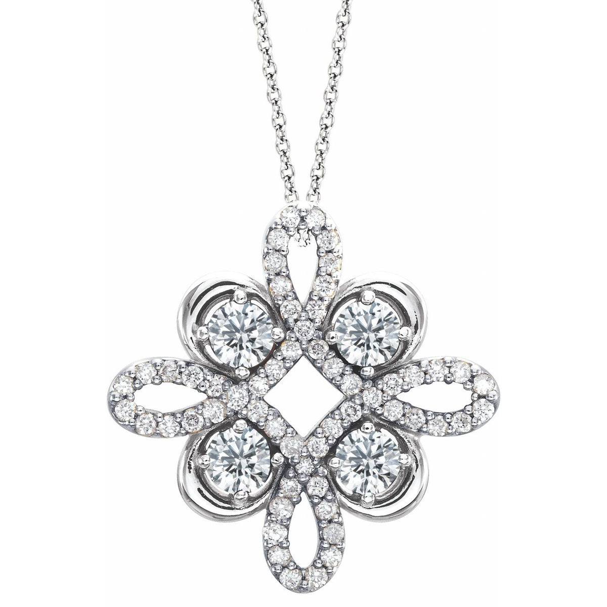 1/3 Ctw Natural Diamond Necklace (Style 86368)
