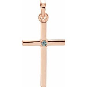 Cross Pendant (Style R42326)