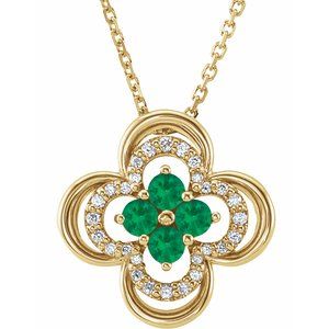 Clover Necklace (Style 86369)