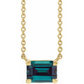 Claw-Prong Solitaire Necklace or Center