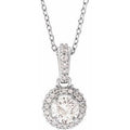 1/2 Ctw Natural Diamond Necklace (Style 68601)