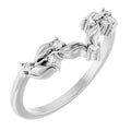 Diamond .05 CTW Contour Wedding Band