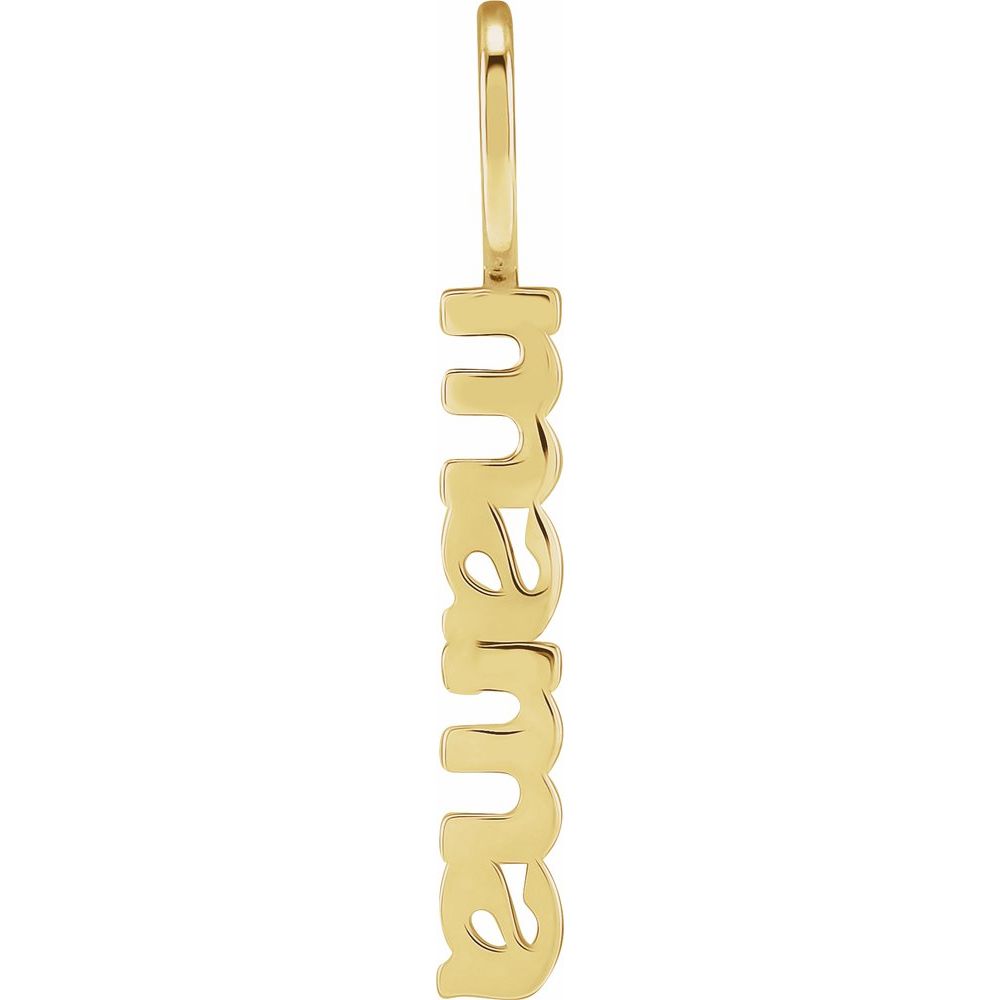 Jubilee 14K Yellow Gold Mama Charmpendant