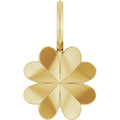 Jubilee 14K Yellow Gold Four Leaf Clover Charmpendant