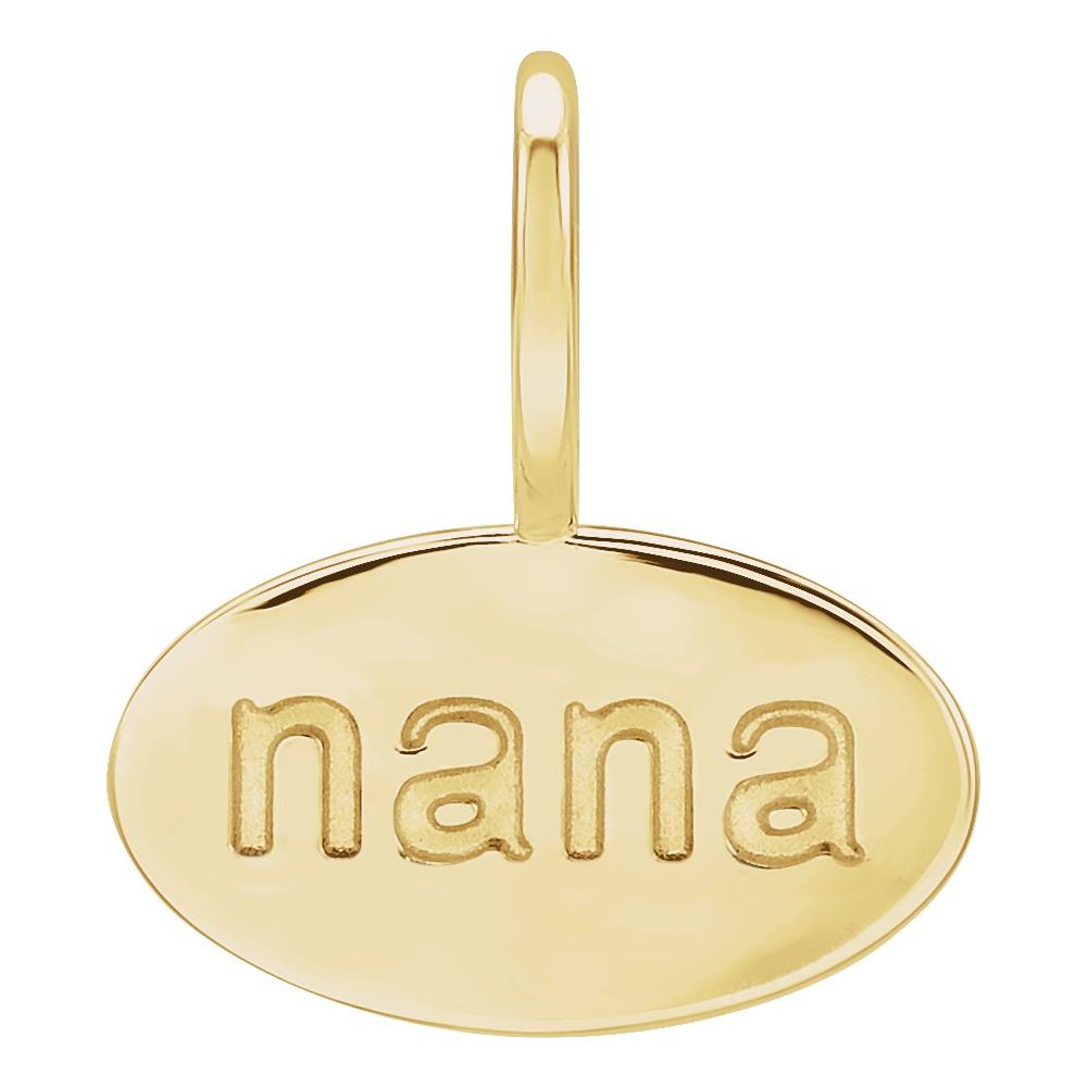 Jubilee 14K Yellow Gold Nana Charmpendant