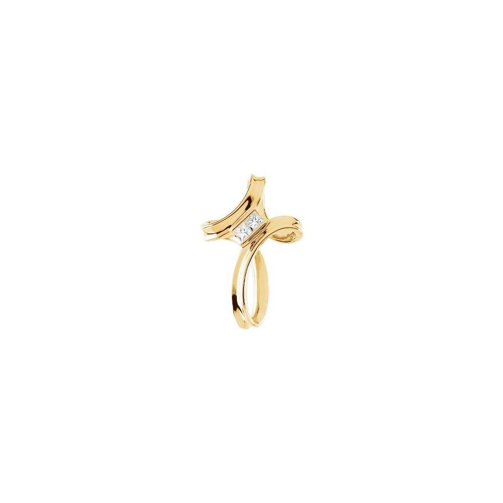 Accented Cross Pendant