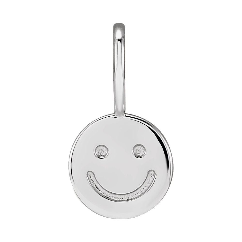 Jubilee Sterling Silver Smiley Face Charmpendant