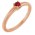 Natural Ruby Ring (Style 72314)