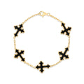 Nightfall Cross Bracelet