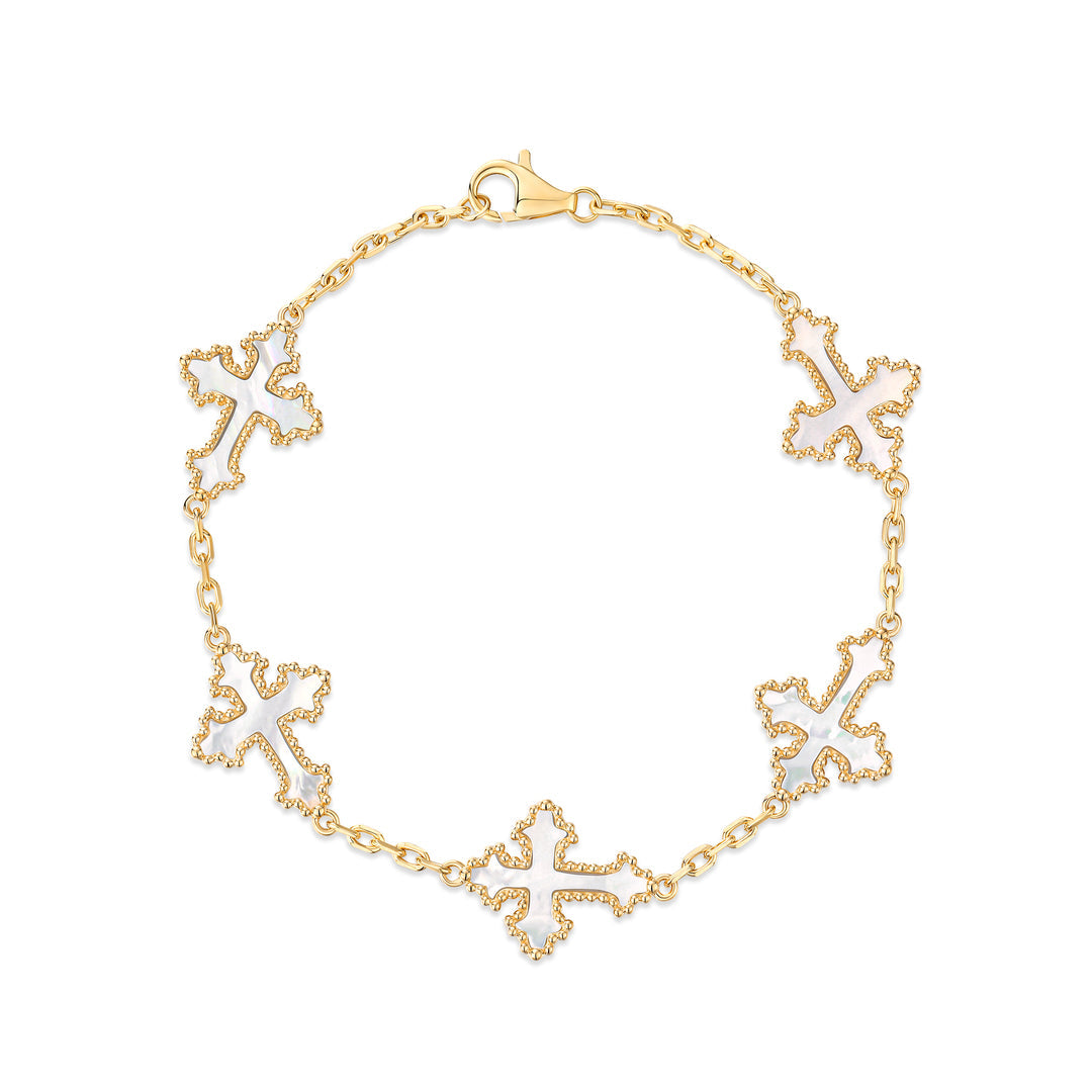 Ethereal Cross Bracelet