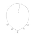Twinkle Stars Diamond Necklace