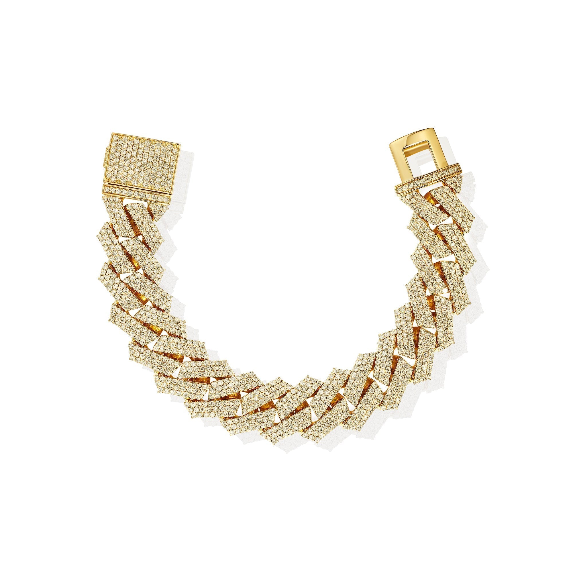 21mm Curbed Cuban Bracelet