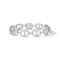 Diamond Anchor Link Bracelet