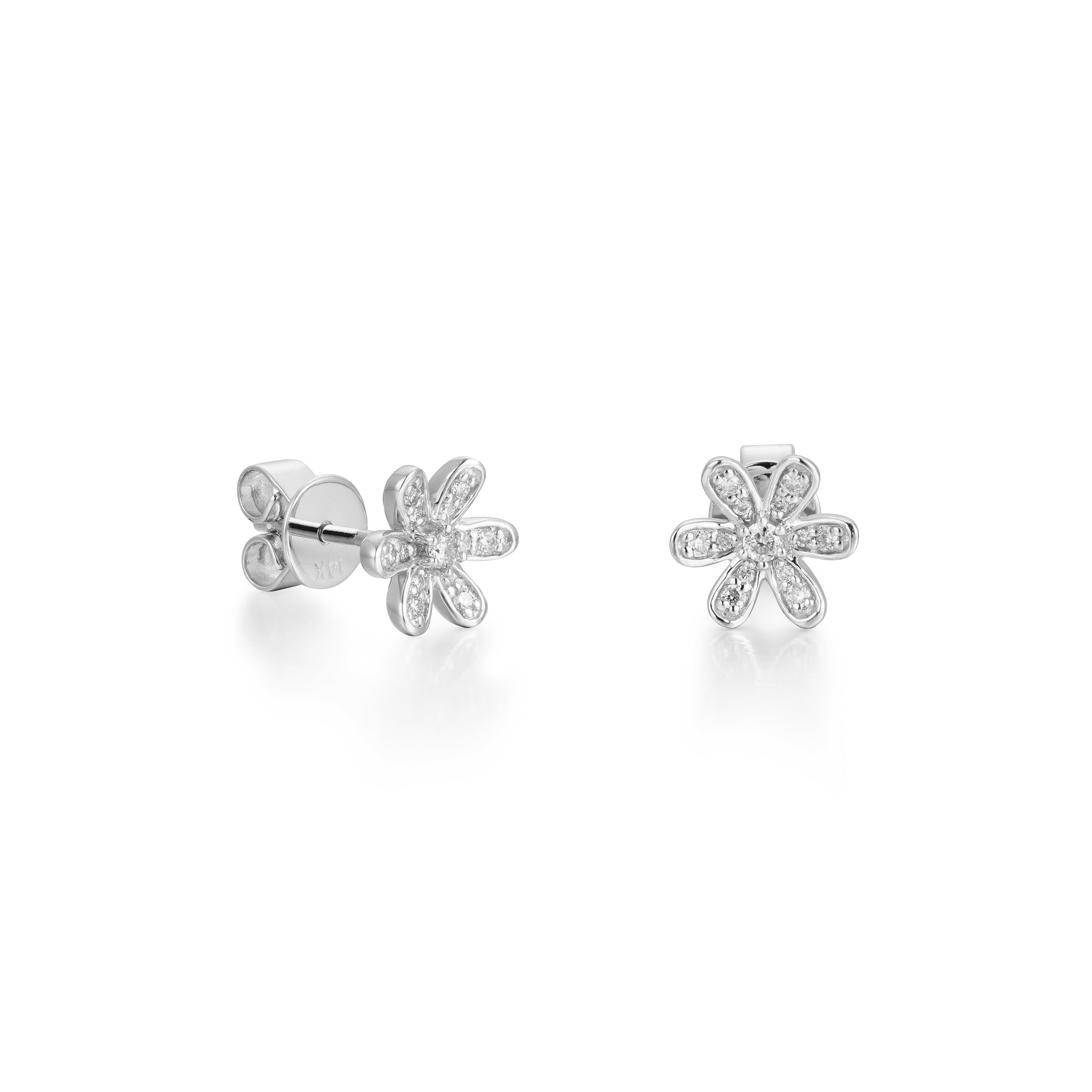 Flower Fling Diamond Earrings