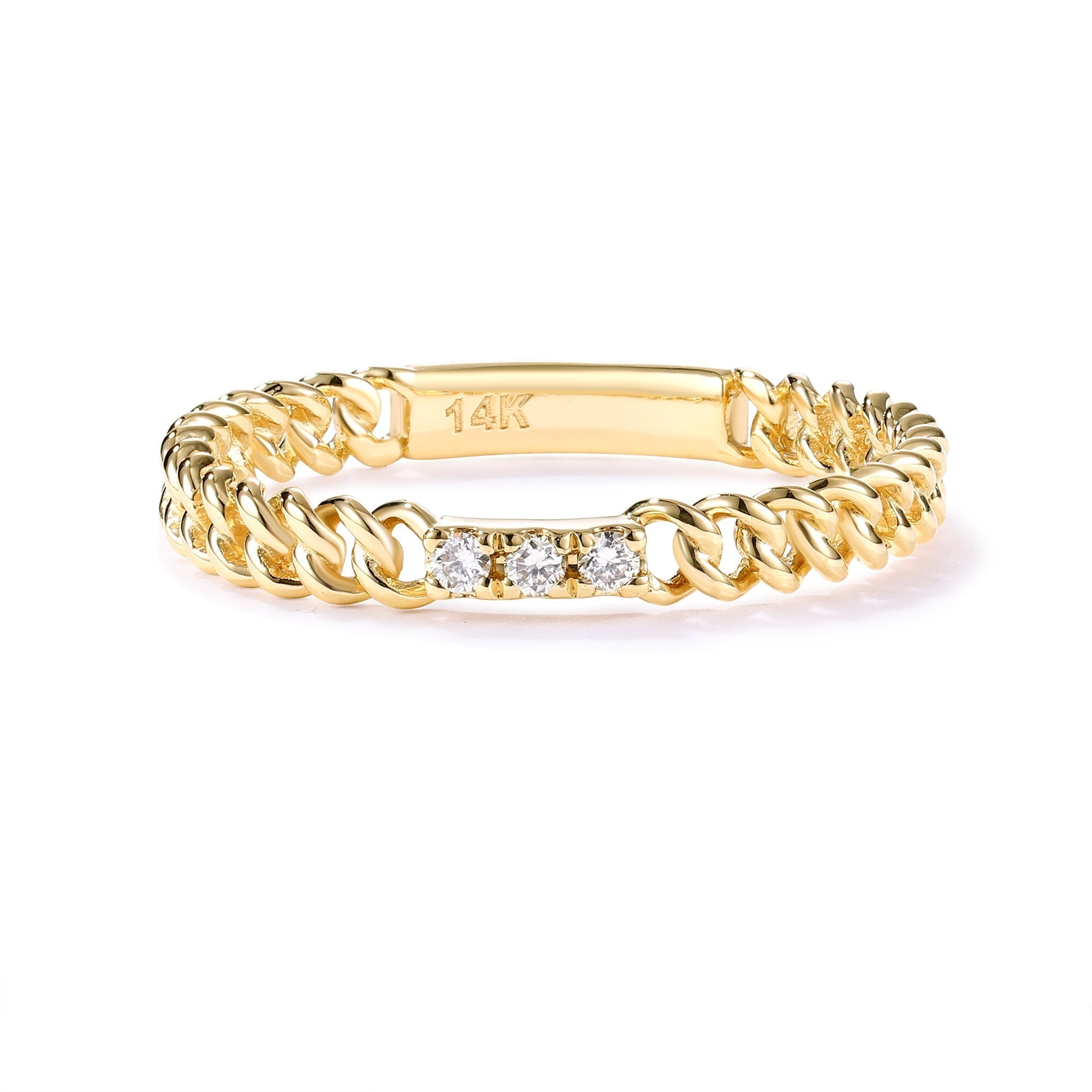 Trinity Gleam Diamond Ring