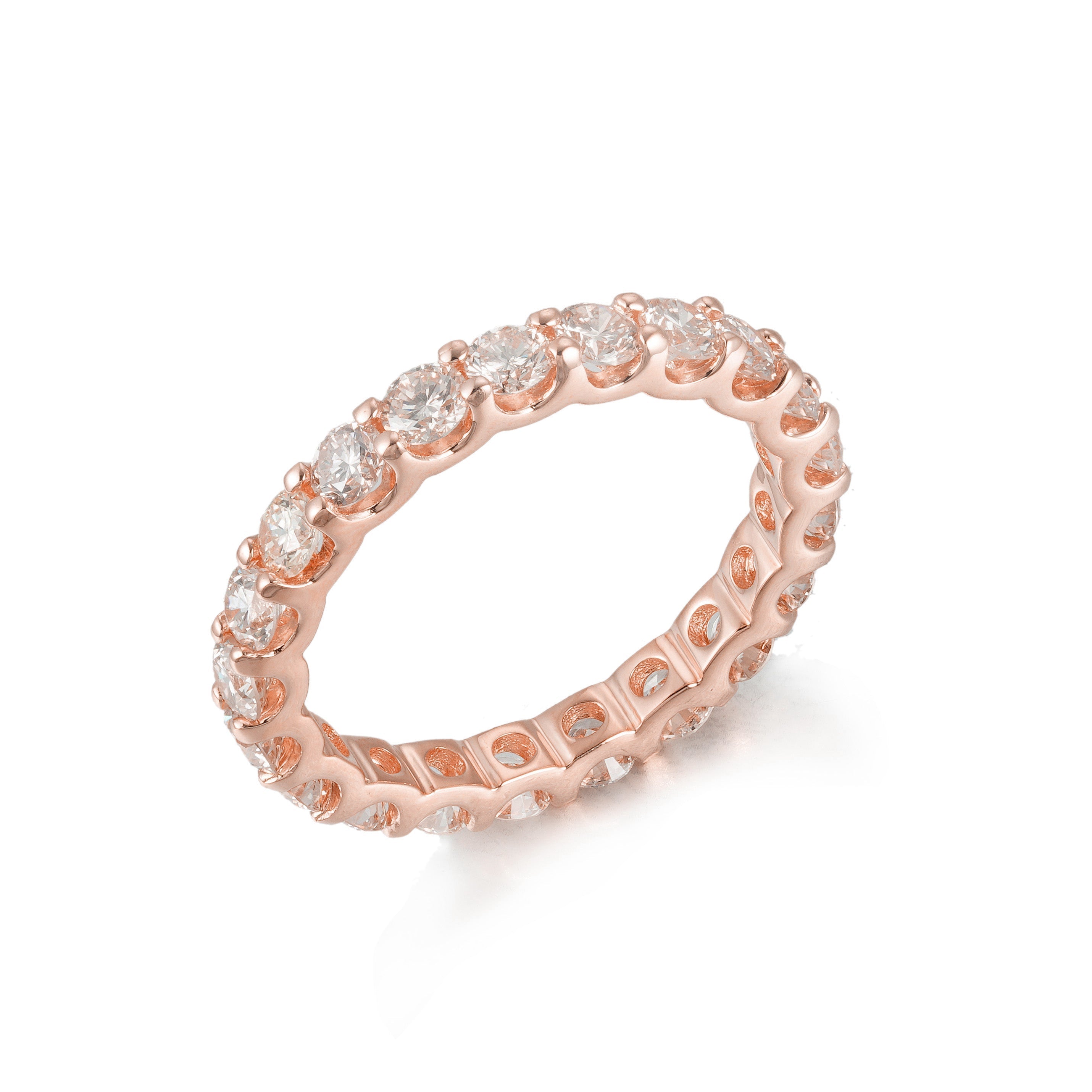 8 Pointer Diamond Eternity Ring