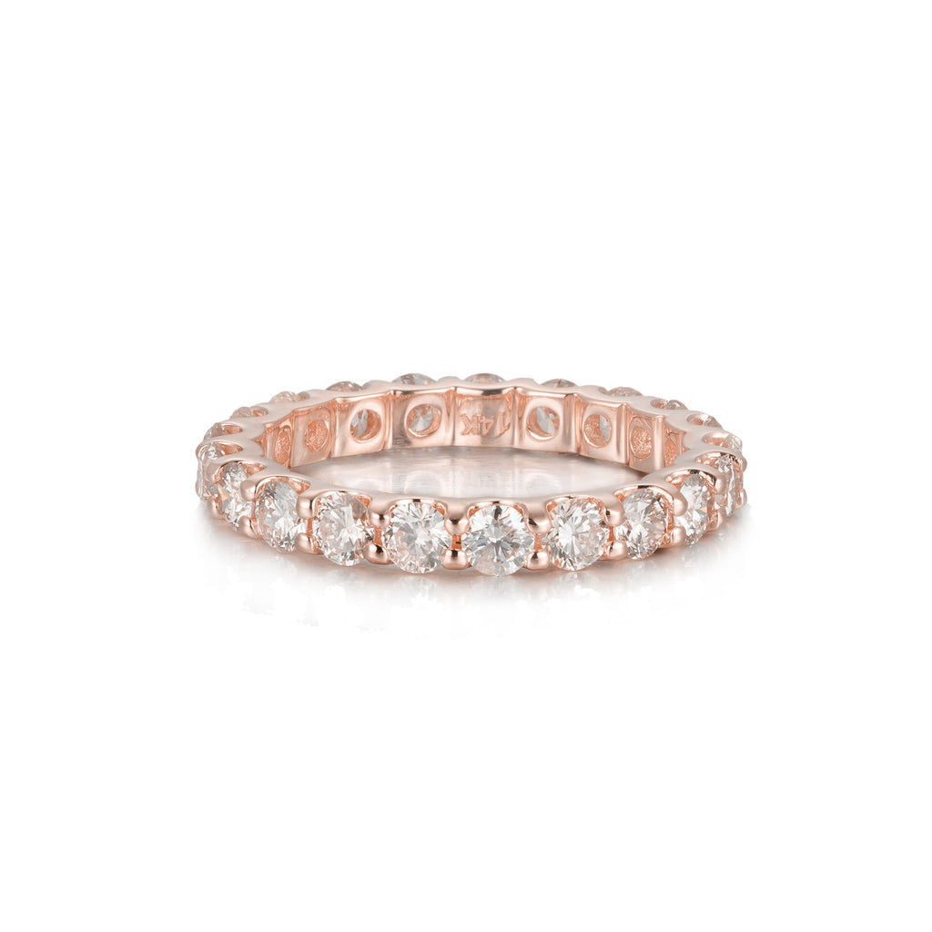 8 Pointer Diamond Eternity Ring