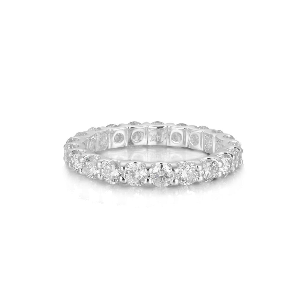 8 Pointer Diamond Eternity Ring