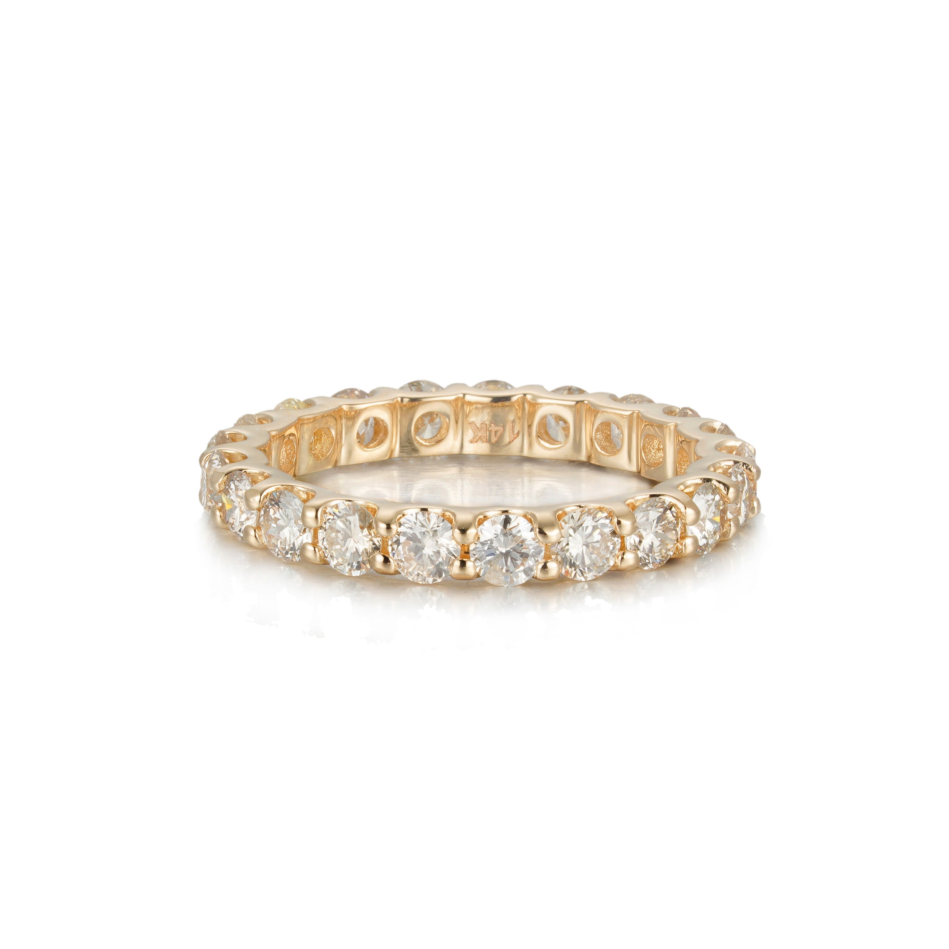 8 Pointer Diamond Eternity Ring