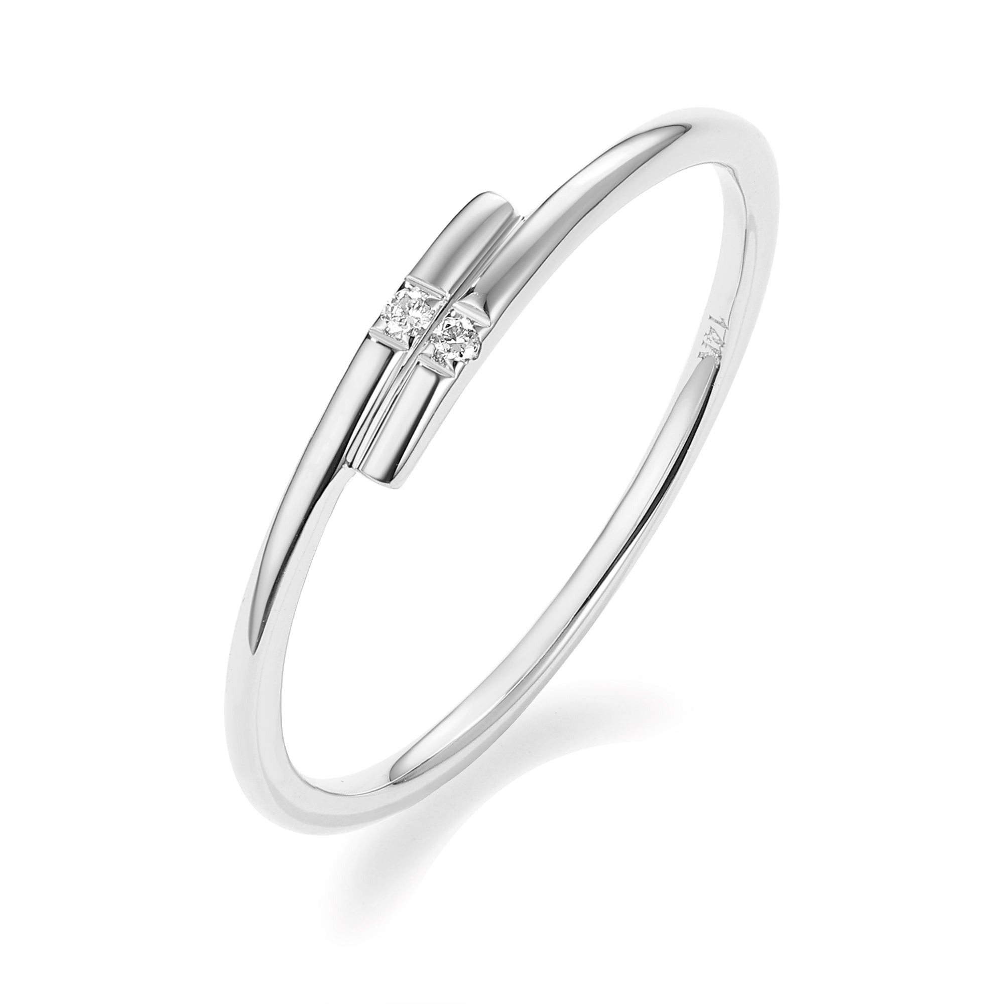 Sleek Diamond Band