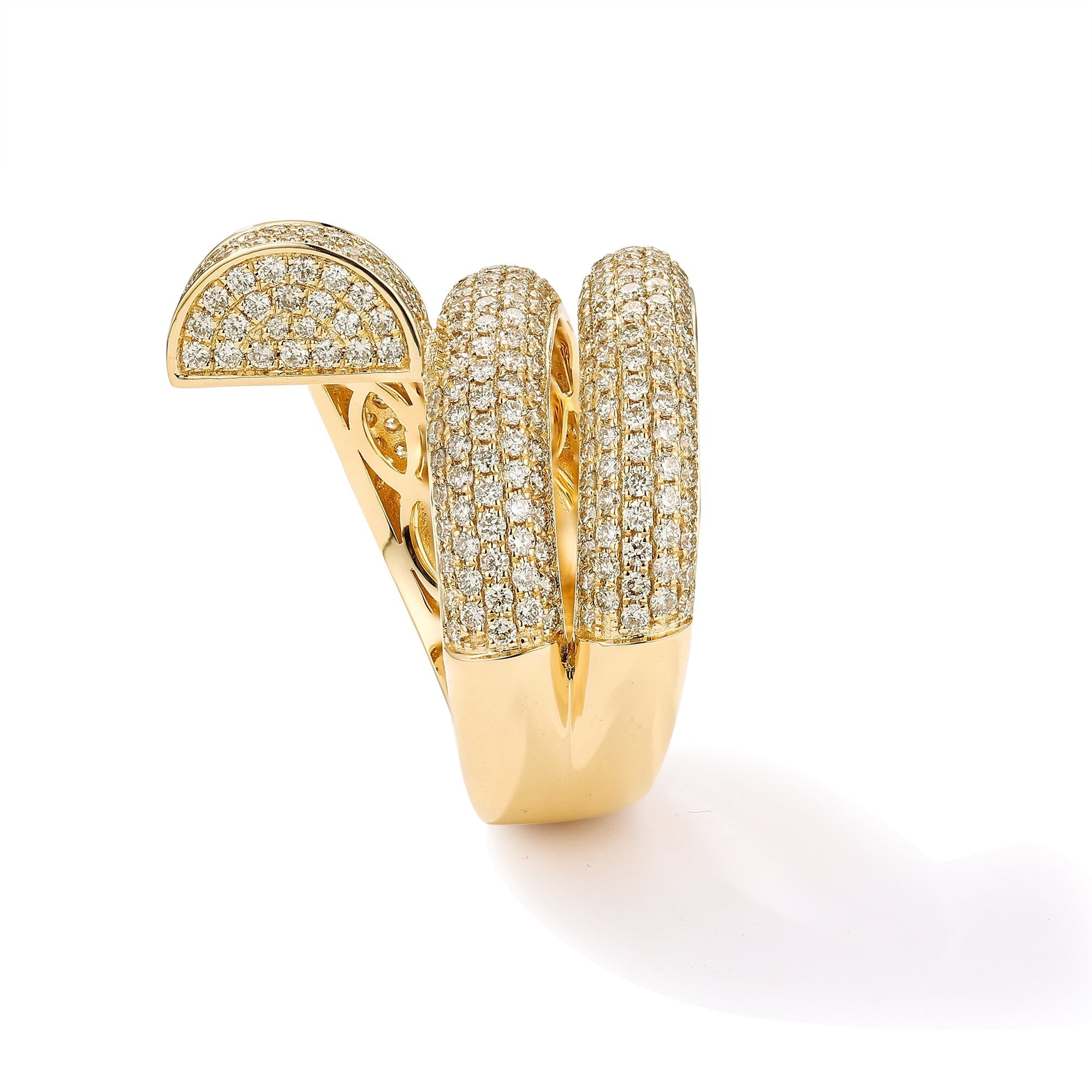 Nail King Diamond Ring