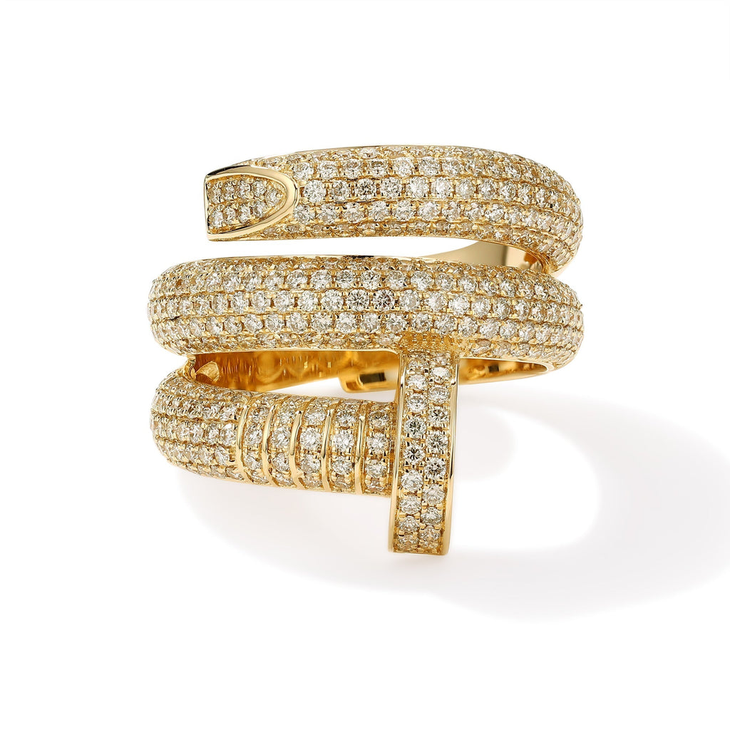 Nail King Diamond Ring