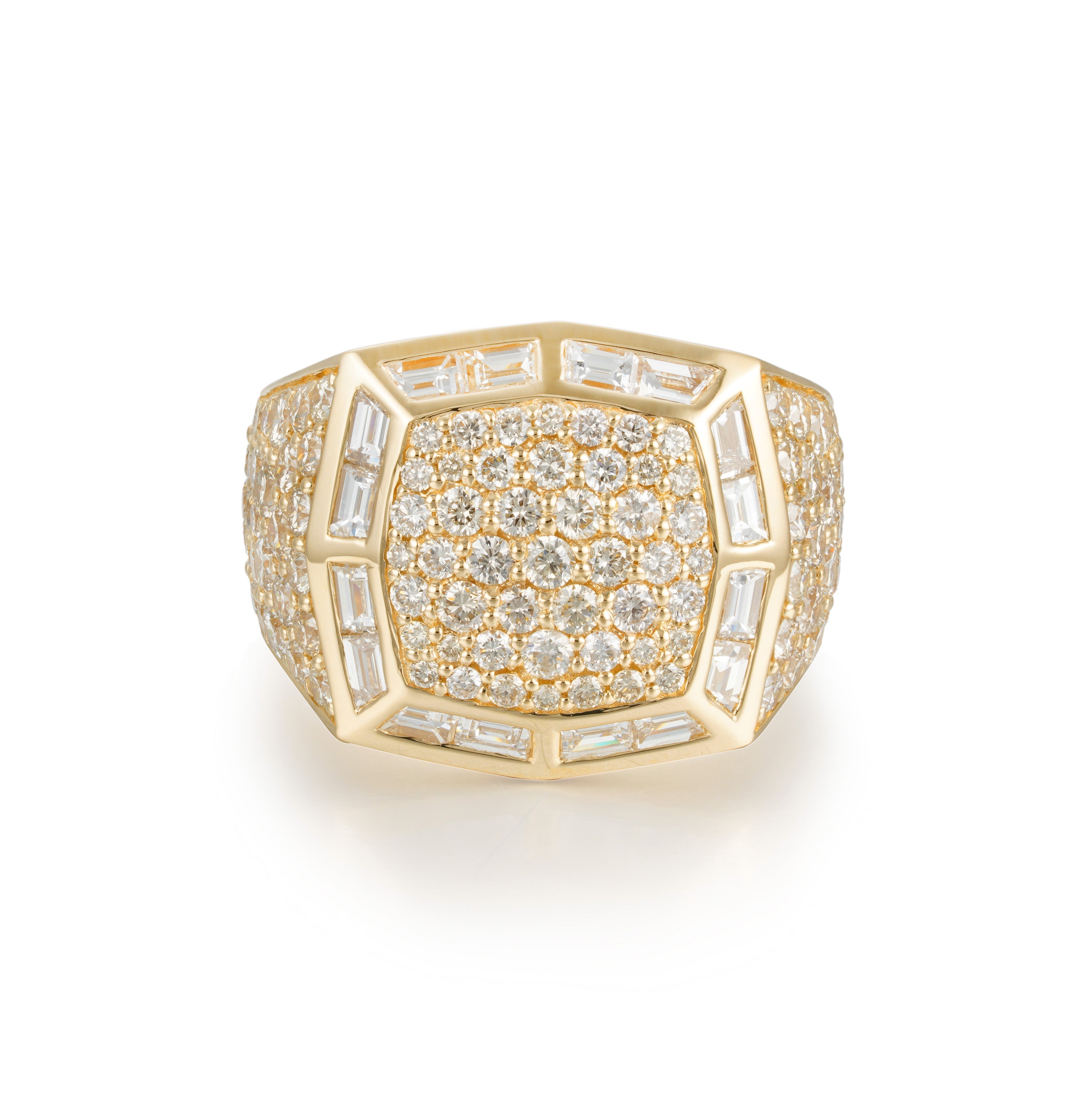 The Monarch's Diamond Ring