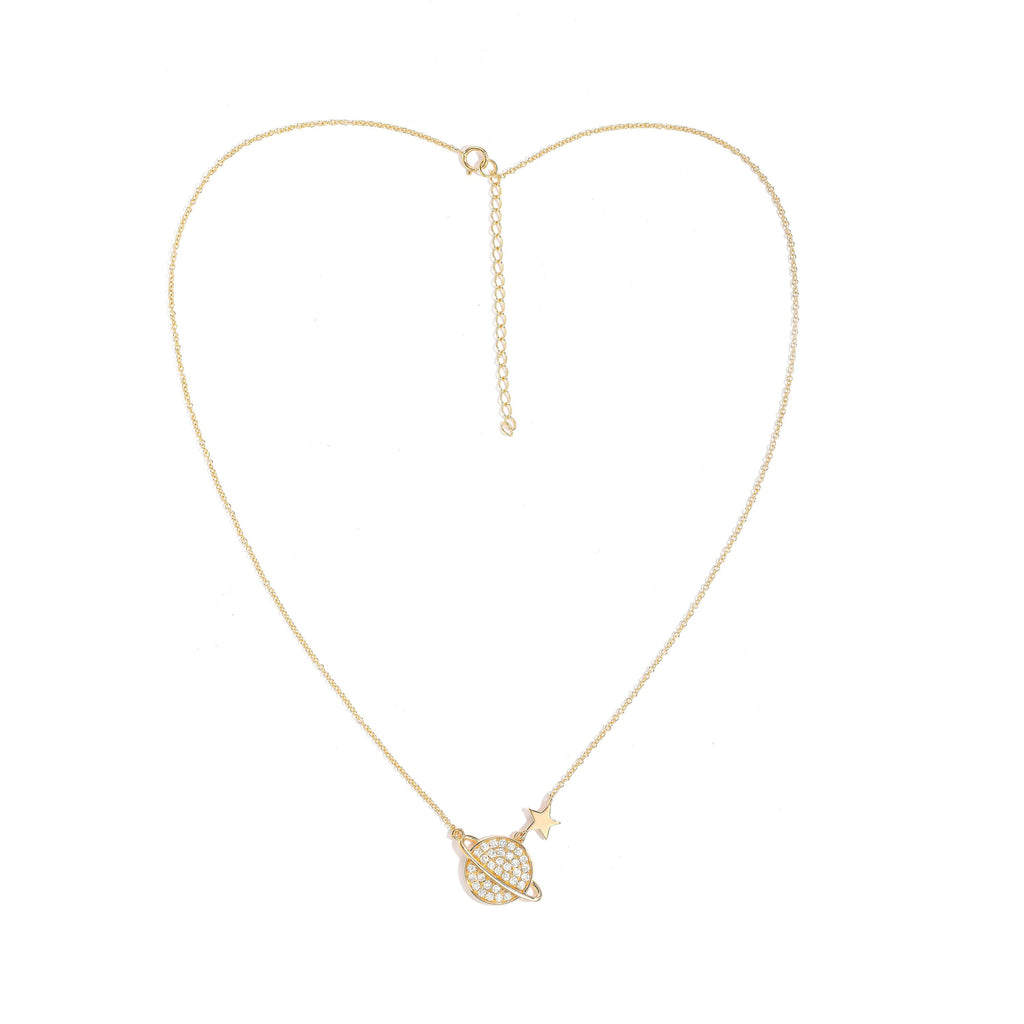 Interstellar Diamond Pendant