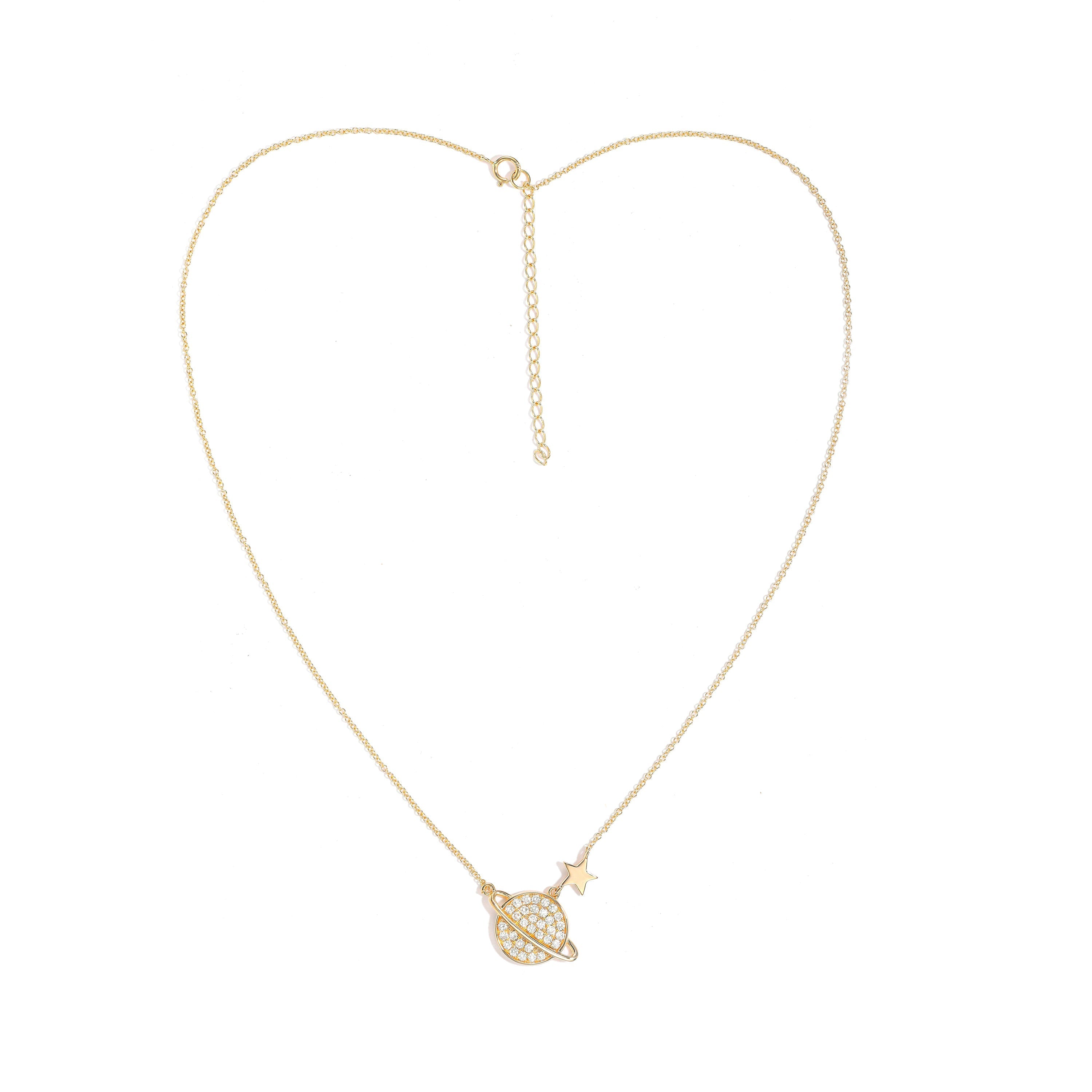 Interstellar Diamond Pendant