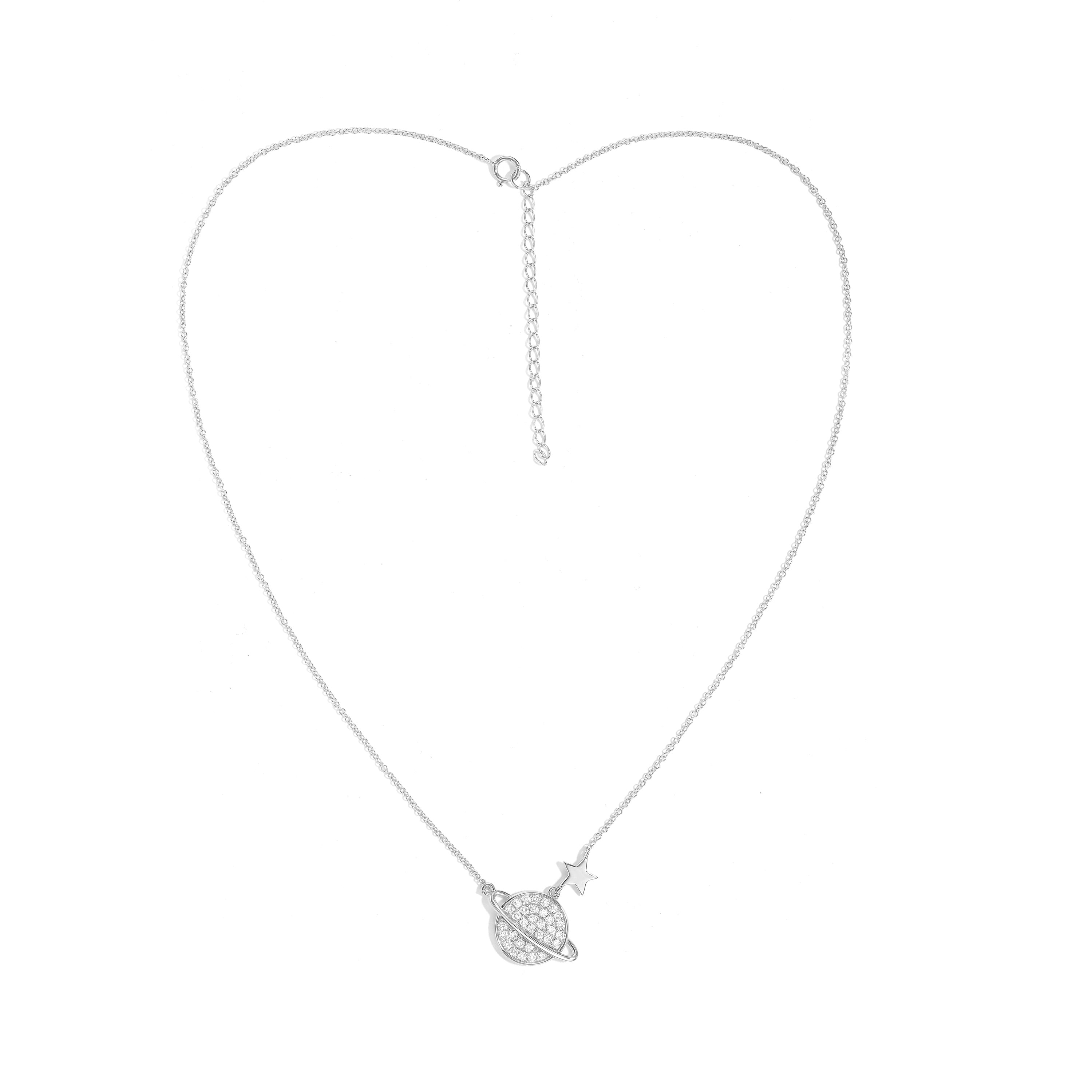 Interstellar Diamond Pendant