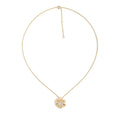 Blossoming Flower Diamond Pendant