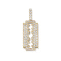 Diamond Razor Pendant