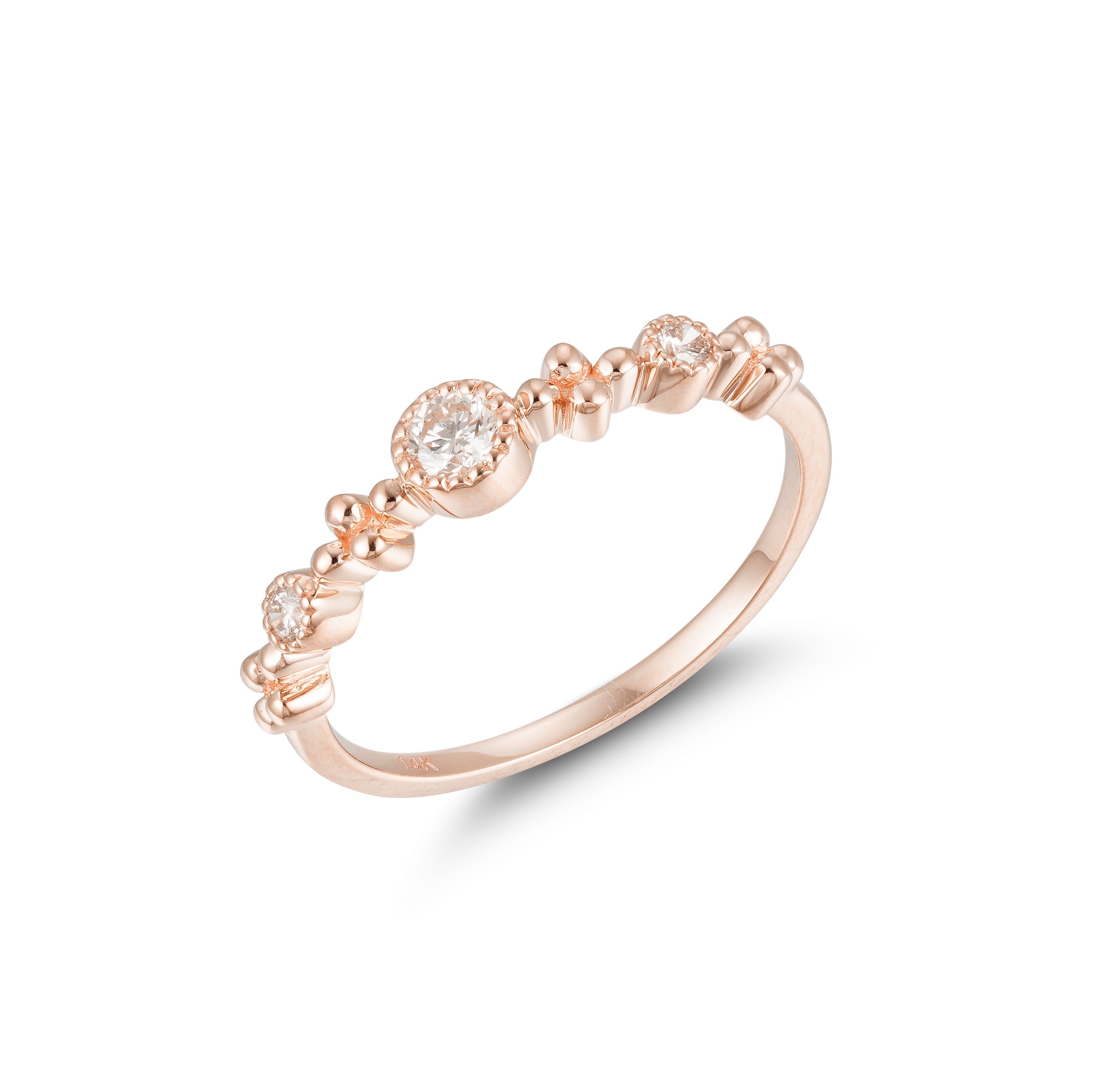 Fleur d'Or Diamond Ring