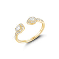 Fancy Tailed Diamond Ring