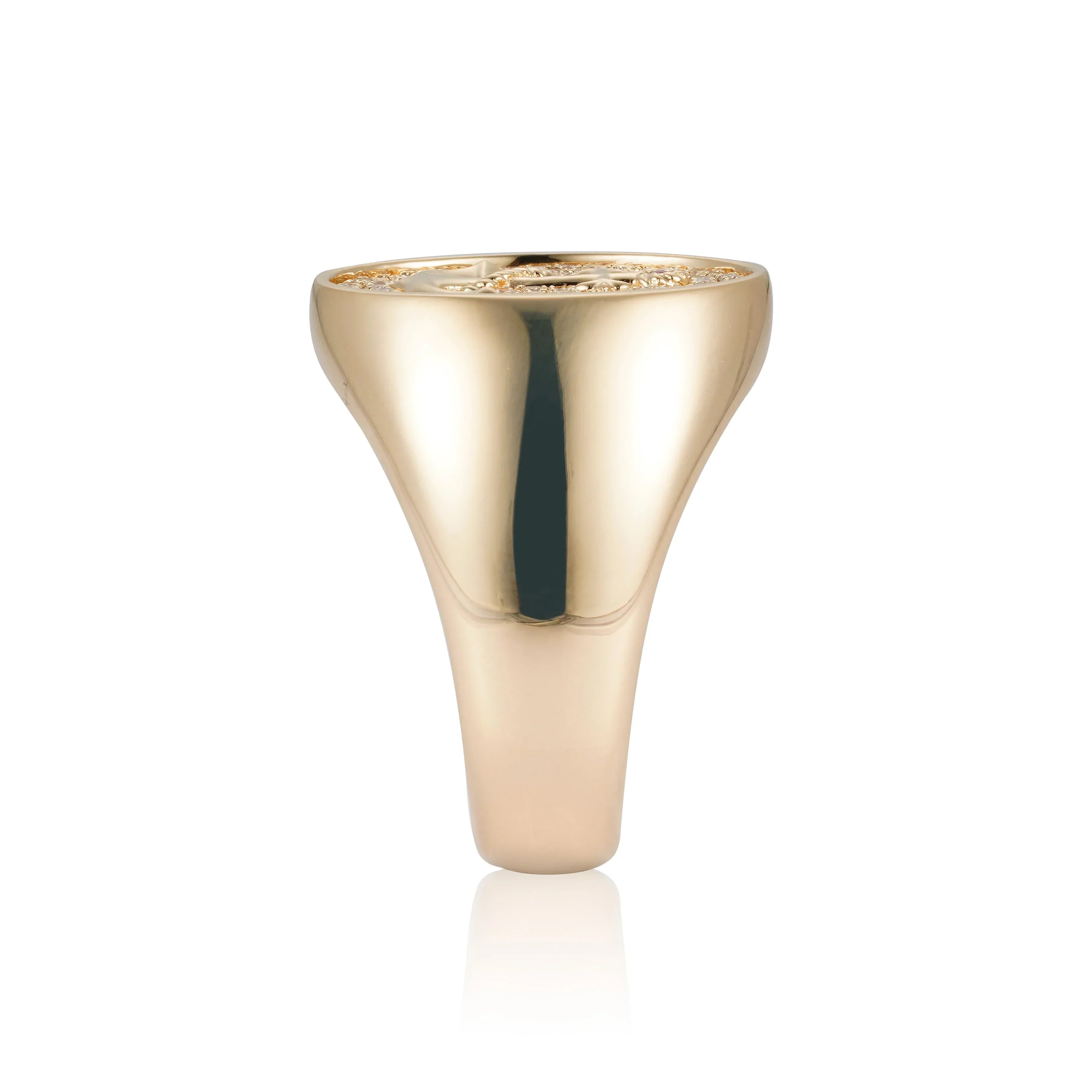 Mariner's Diamond Signet Ring