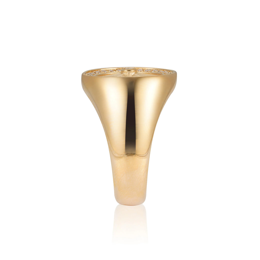 Navigator Diamond Signet Ring