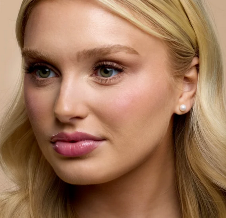 14K White Cultured White Freshwater Pearl Earrings Item # 1608:102:P