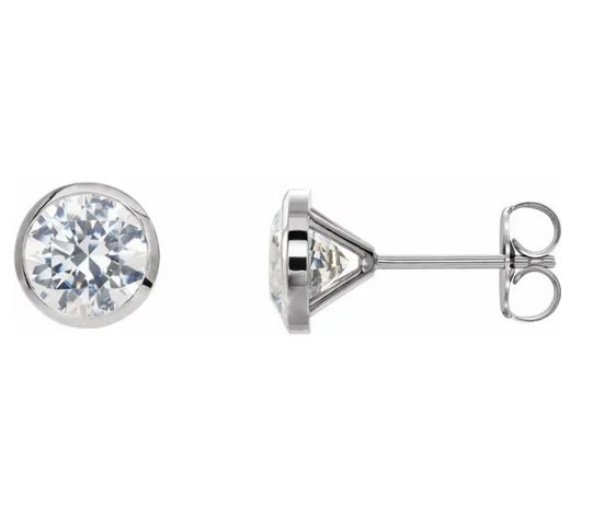 14K White 1/3 CTW Natural Diamond Cocktail-Style Earrings Item # 29921:60004:P