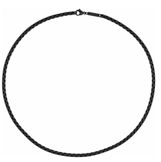 Titanium 4 mm Round Box 20" Chain Item # CH1289:102:P