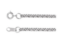14K White 2 mm Rolo 16" Chain Item # CH432:208:P