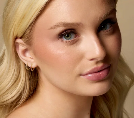 14K Yellow 1/8 CTW Natural Diamond Hinged 12.5 mm Hoop Earrings Item # 87382:106:P